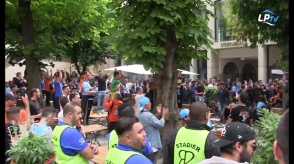 Les supporters font monter l'ambiance à Salzbourg !