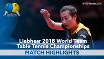 2018 World Team Championships Highlights | Ding Ning vs Feng Tianwei (Group)