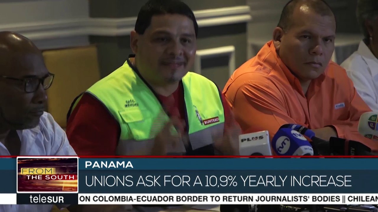 Panama's Construction Workers Protest for Better Wages