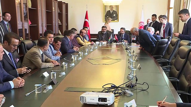 TBMM Başkanvekili Aydın, Afganistan Halk Meclisi Başkanı Humayun ile görüştü - TBMM