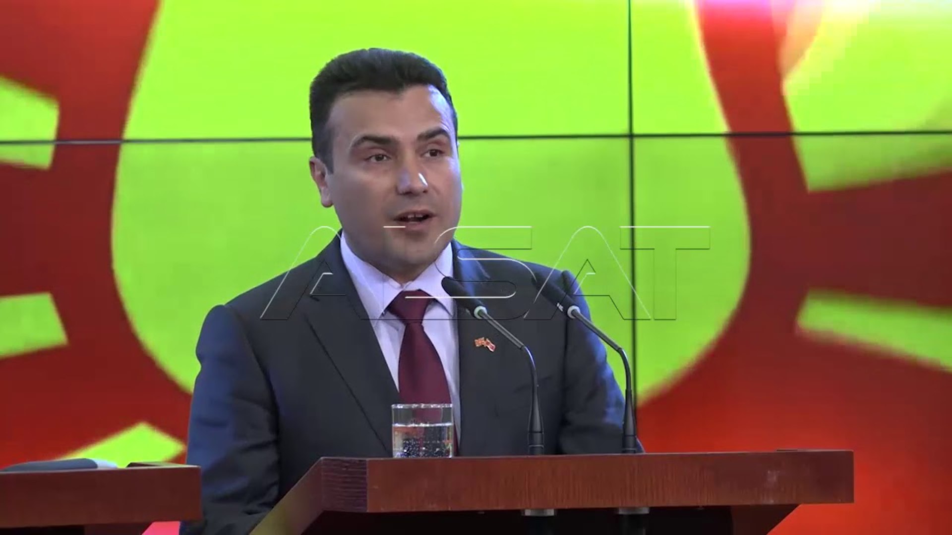 ⁣Средба Заев-Марковиќ во Скопје