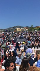 Two Pelicans Drop in at Pepperdine University Graduation