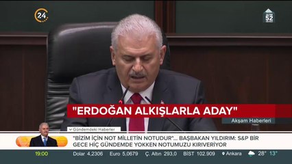 Başbakan Yıldırım'dan S&P'nin kararına tokat gibi cevap