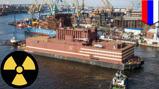 Russia launches its first floating nuclear power plant - TomoNews