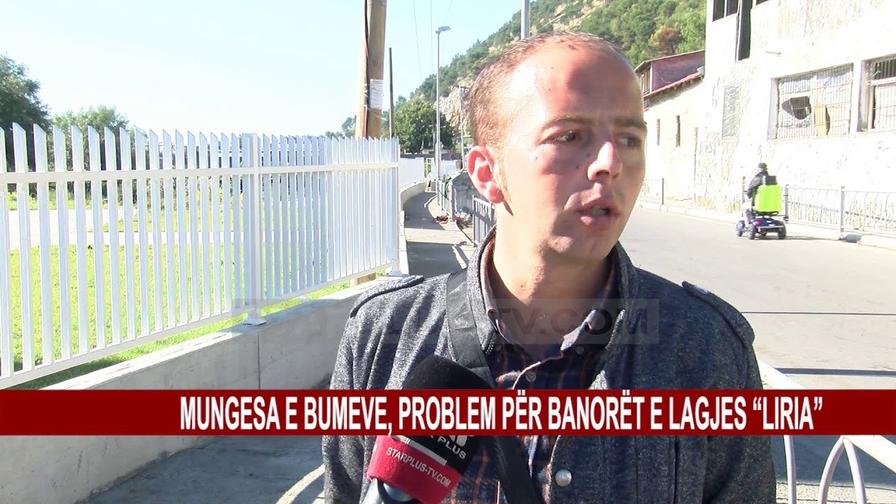MUNGESA E BUMEVE , PROBLEM PËR BANORËT E LAGJES “LIRIA”