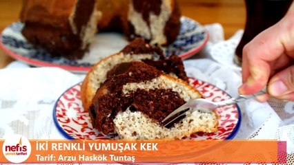 EN KOLAY SÜNGER KEK - İki Renkli Yumuşacık