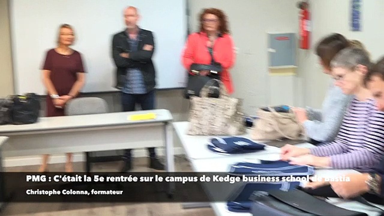 Programme de management général : C'était la 5e rentrée sur le campus de Kedge business school de Bastia