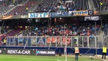 Salzbourg-OM : les supporters olympiens entrent dans la Red Bull Arena