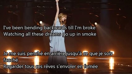 Celine dion - Ashes lyrics - paroles en francais (Deadpool 2)
