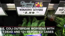 E. Coli Outbreak Worsens With 1 Dead and 121 Reported Cases