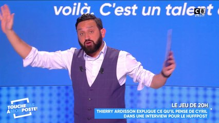 Thierry Ardisson s'exprime sur Cyril Hanouna : il réagit !