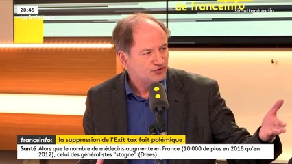 Le projet de suppression de l'exit tax est "un gigantesque doigt d'honneur", selon le journaliste Jean-Sébastien Ferjou