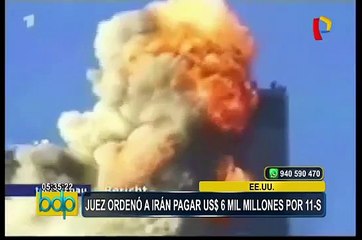 EEUU: juez ordena a Irán pagar millonaria cifra para víctimas del 11-S