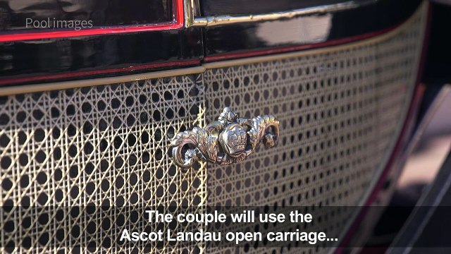 Harry & Meghan's royal wedding carriages revealed