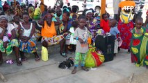 Refugees from DR Congo flee to safety in Uganda