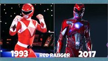 Power Rangers Evolution 1993 Vs. 2017, Then and Now