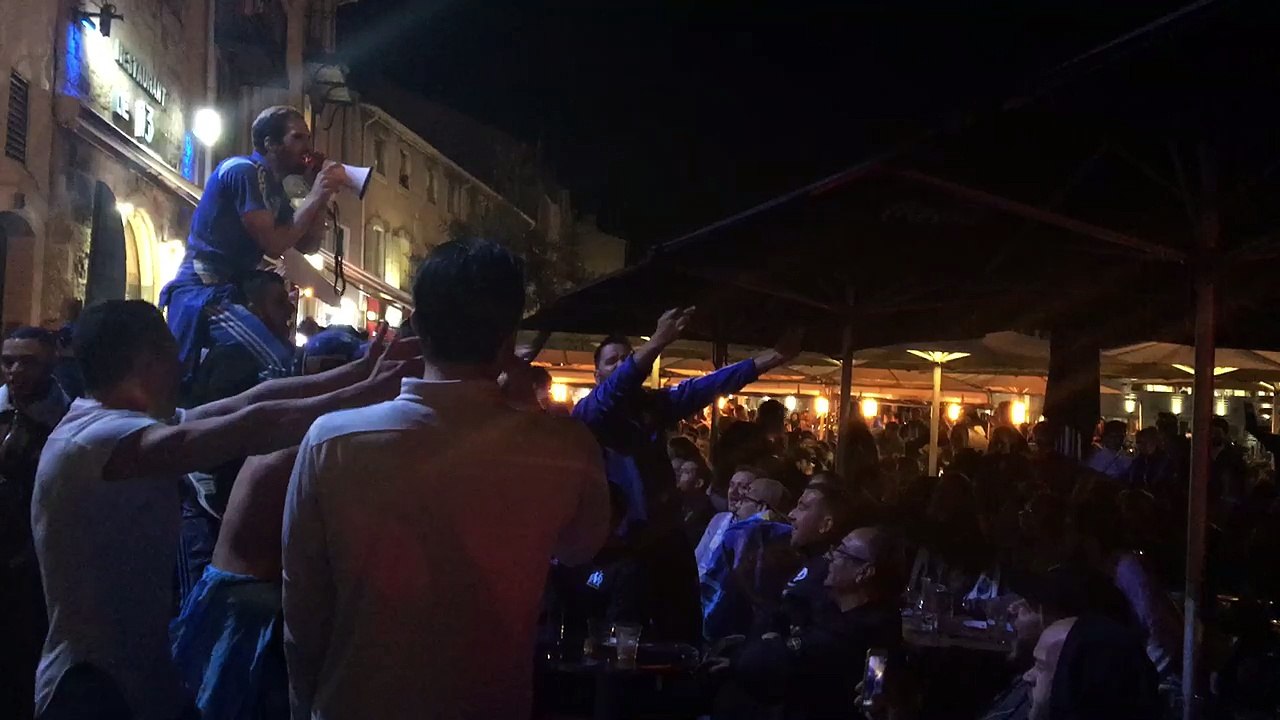 OM : les supporters marseillais à 45 minutes d'un bonheur fou