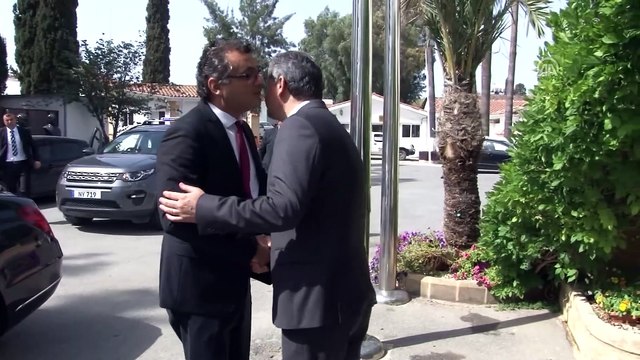 KKTC Cumhurbaşkanı Akıncı, siyasi parti başkanlarını kabul etti - LEFKOŞA