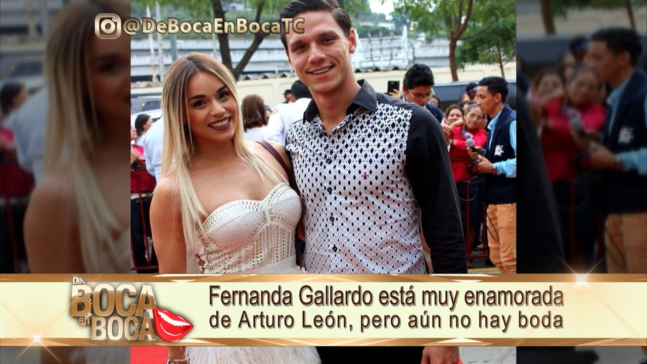 Fernanda Gallardo y Arturo León caminarían al altar