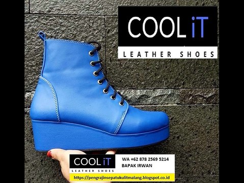 TERMURAH..!!! WA 0878-2569-5214, Sepatu Kulit Pria Cool iT