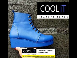 TERMURAH..!!! WA 0878-2569-5214, Sepatu Kulit Pria Cool iT