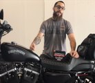 Harley-Davidson Sportster Antigravity Battery Install