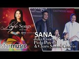 Piolo Pascual, Julia Concio and Ms. Charo Santos - Sana (MMK 25 Commemorative Album Launch)