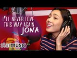 Jona - I'll Never Love This Way Again (Official Lyric Video)