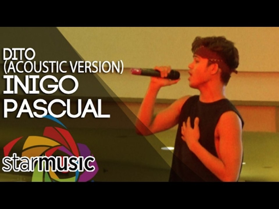 Inigo Pascual - Dito Acoustic Version (Pre-Valentine Mall Show)