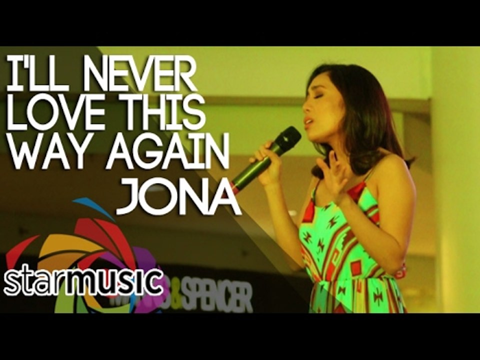 Jona - I'll Never Love This Way Again (Pre-Valentine Mall Show)