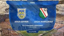 Arka Gdynia vs Legia Warszawa 1-2 Skrót Meczu Wszystkie Bramki&Akcje
