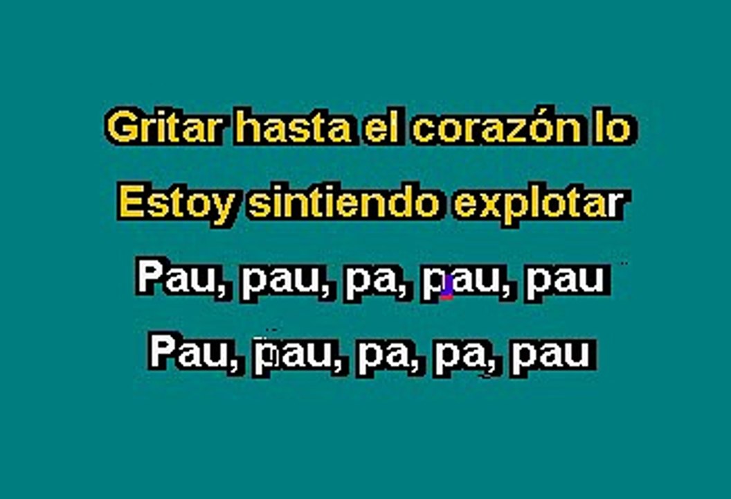 Paulina Rubio - Algo tienes (Karaoke)