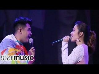 Marlo Mortel sings "With Love" with Kristel Fulgar @ McLisse Album Launch