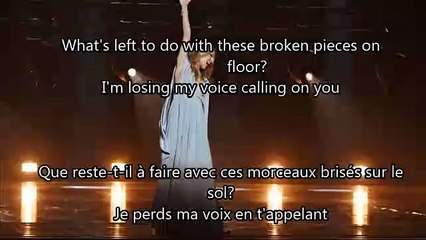 Celine dion - Ashes - (lyrics _ paroles en francais) Deadpool 2