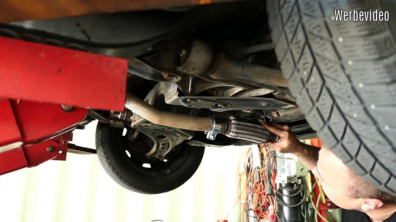 Polo 9n flexrohr für 16€ wechseln