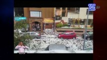 Fuerte granizada en Quito