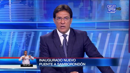 Mañana estará habilitado puente que une Samborondón con Guayaquil