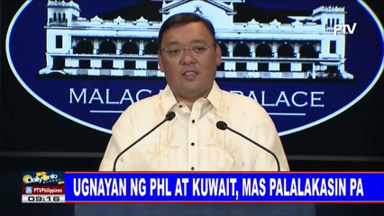 Ugnayan ng PHL at Kuwait, mas palalakasin pa