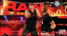 BRAUN STROWMAN VS HEATH SLATER Y RHYNO EN ESPAÑOL WWE RAW 1/1/17 EN ESPAÑOL
