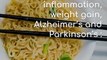 The noodles that are linked to chronic inflammation, weight gain, Alzheimers and Parkinsons