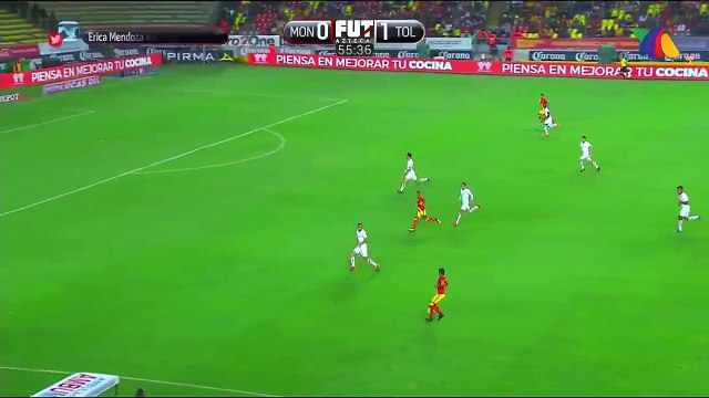 Mario Osuna Goal ~ Monarcas Morelia vs Toluca 1-1
