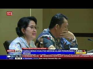 Harga Beras Medium Turun