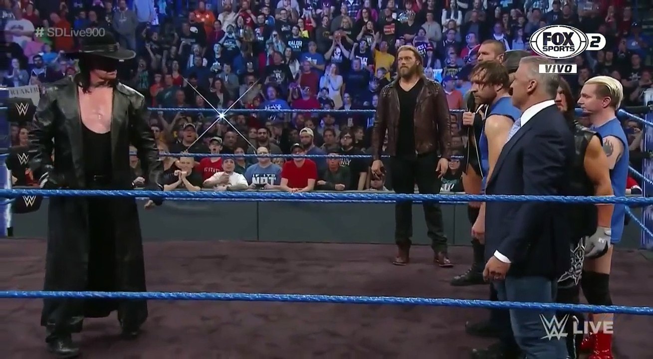 WWE SMACKDOWN LIVE The Undertaker Regresa EN ESPAÑOL Wwe SMACKDOWN LIVE 900th 15/11/16