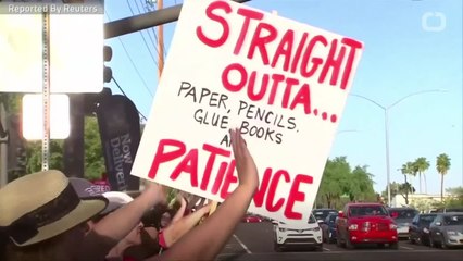 Arizona Schools Shut As Teachers Walk Out