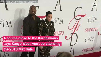 Will Kanye Be At The Met Gala With Kim Kardashian?