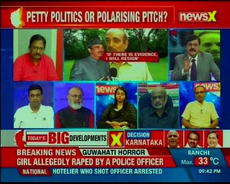 BJP vs CONG BJP accuses 'Congress playing communal card'; moves EC ahead of Karnataka Polls