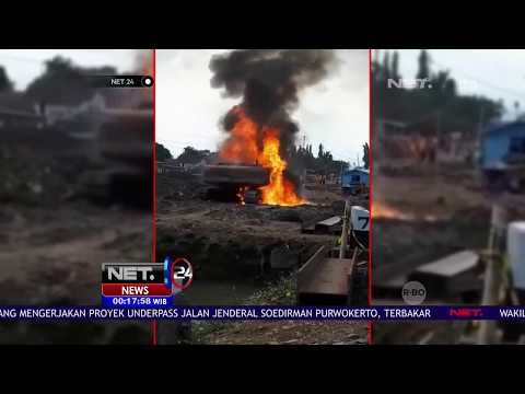 Ekskavator Terbakar, Diduga Karena Korsleting Listrik -NET24