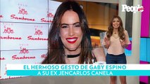 El hermoso gesto de Gaby Espino a su ex Jencarlos Canela