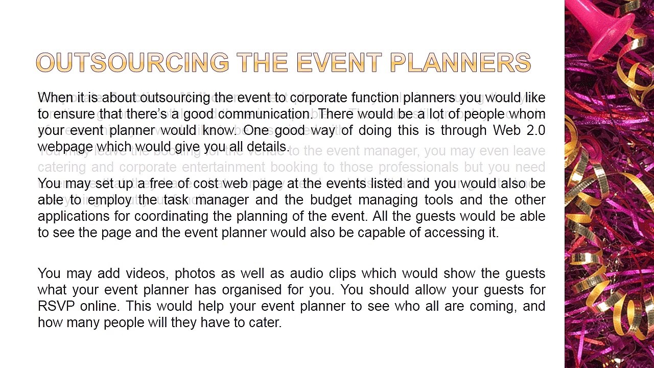 Hire Professionals To Organise Your Corporate Functions Melbourne