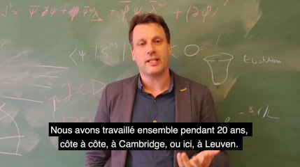 Interview du physicien belge Thomas Hertog sur sa dernière étude réalisée avec Stephen Hawking